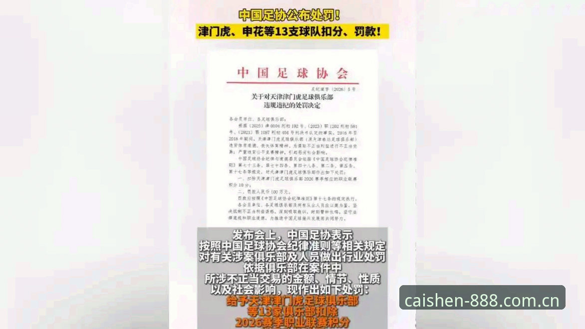 财神到可靠吗 中国足协第三批禁足名单深度评测:65人受罚背后的行业震荡与诚信危机